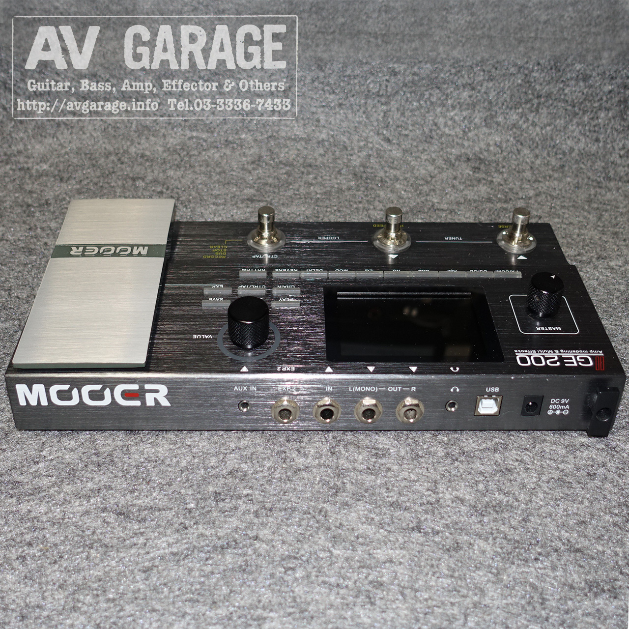 MOOER GE200 Amp modelling & Multi Effects（中古）【楽器検索
