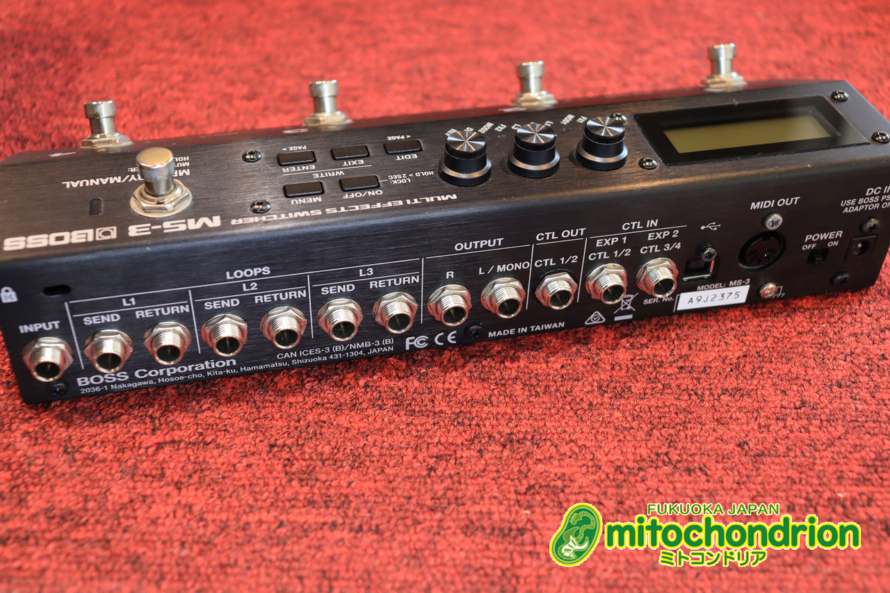 BOSS 2019年製 MS-3 / Multi Effects Switcher（中古）【楽器検索
