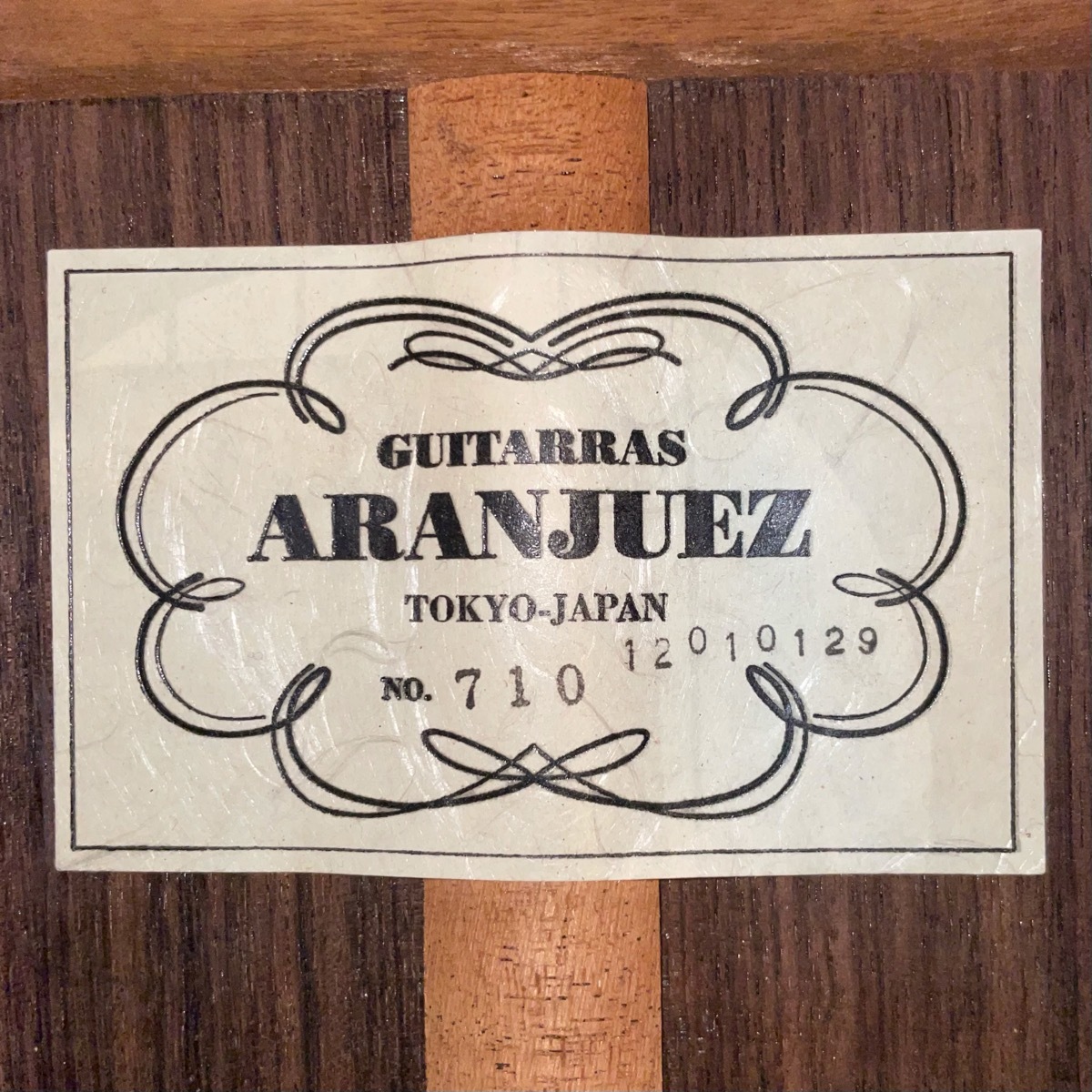 ARANJUEZ No.710 Classical Guitar（中古/送料無料）【楽器検索