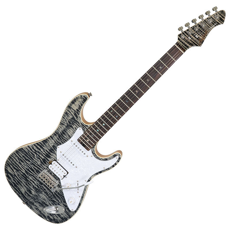【Burst】　　Aria pro2 714-AE200 エレキギター Aria Pro II 714-AE200 BKDM（新品/送料無料）【楽器検索