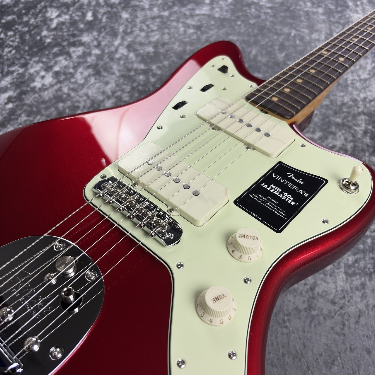 Fender Vintera III Mid '60s Jazzmaster -Candy Apple Red