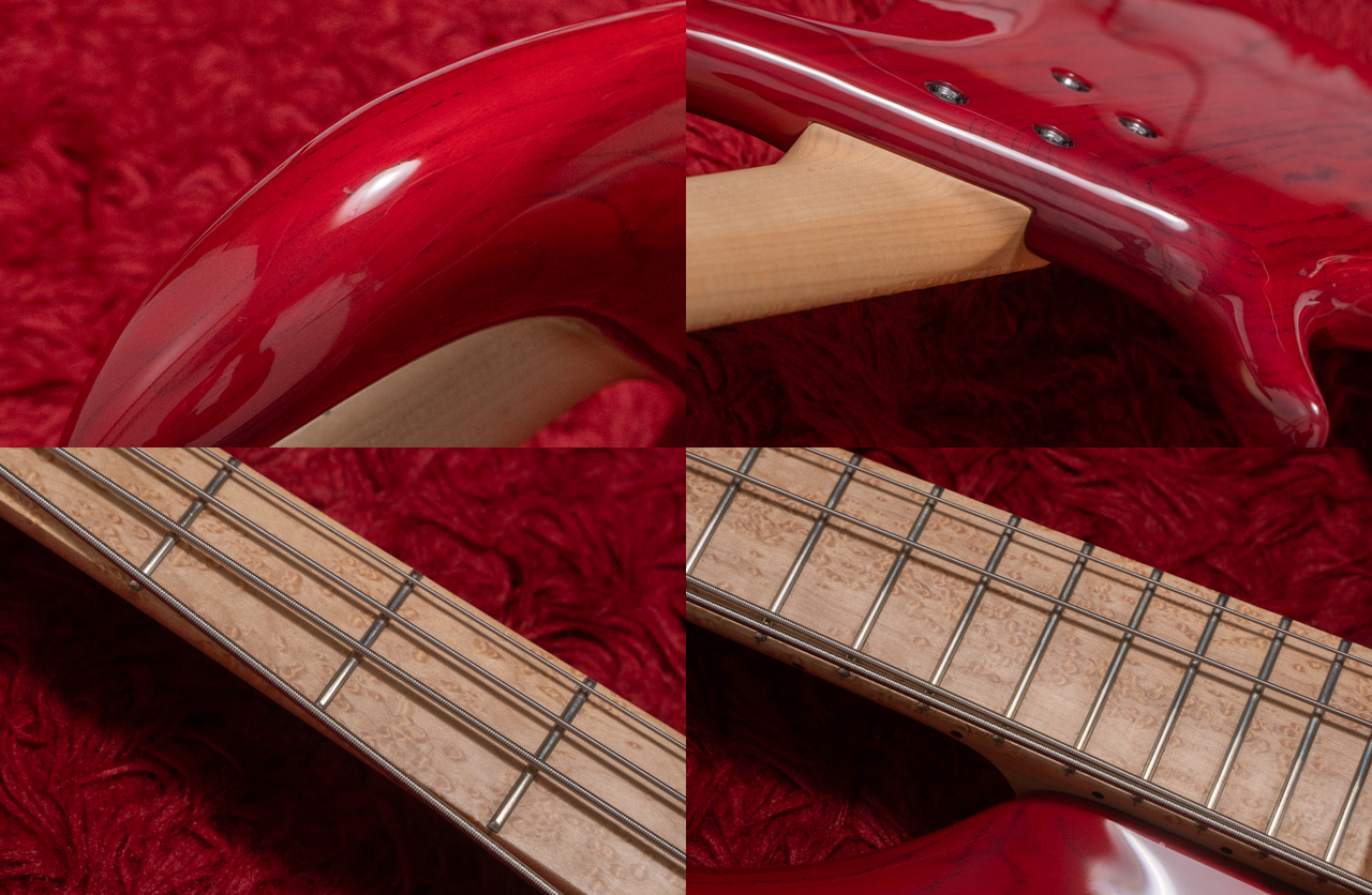 【美品】F-bass BN4 2024年製 F-bass BN-4 Red 2024 3.675kg #480524【委託品】【GIB横浜】（中古