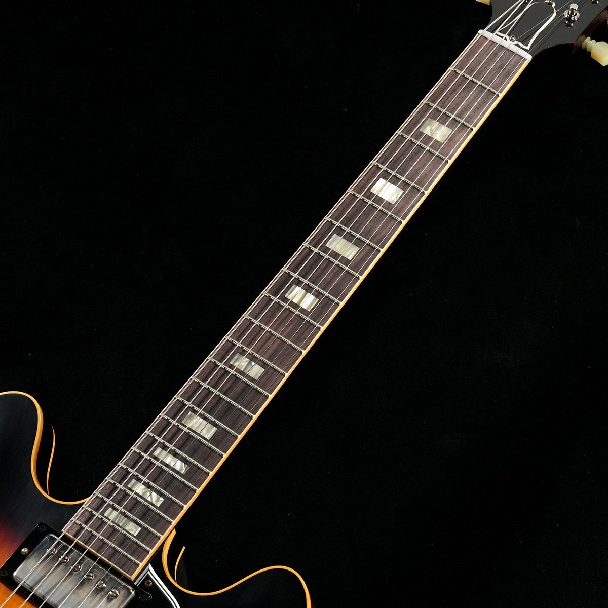 Gibson ES-335 vintagアップグレード Gibson Custom Shop 1964 ES-335 Reissue VOS Vintage Burst(重量:3.49