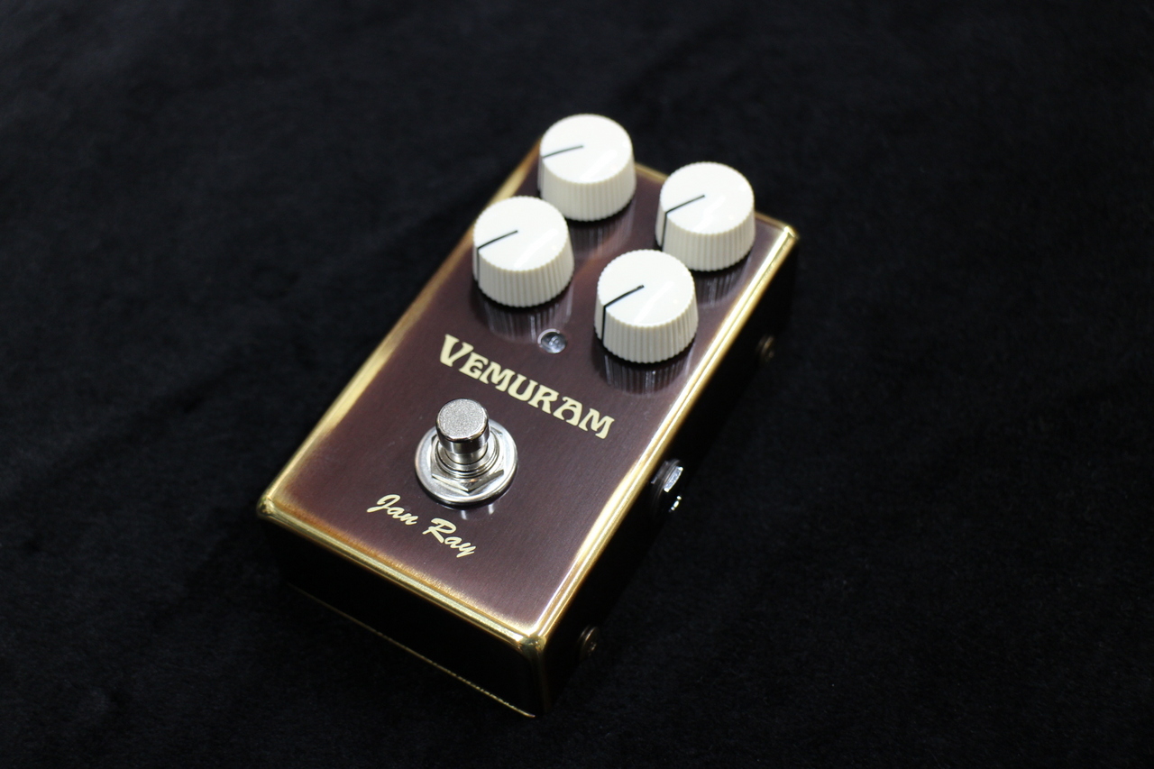 VEMURAM Jan Ray　オーバードライブ VEMURAM / Jan Rayの特徴と使い方をレビュー。倍音と音抜けよく