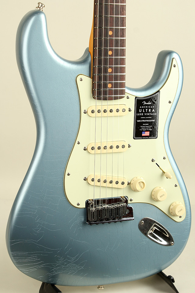 ケージロー　FENDER American Fender American Ultra Luxe Vintage '60s Stratocaster RW Ice Blue
