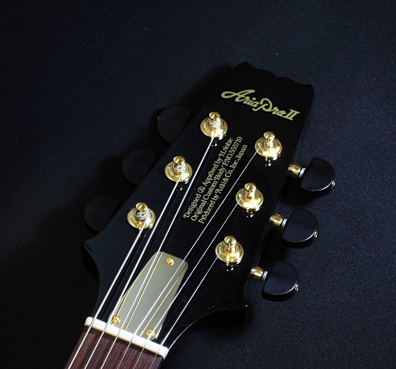 Aria Pro II PE-Black'n Gold【日本製】【限定モデル】（新品
