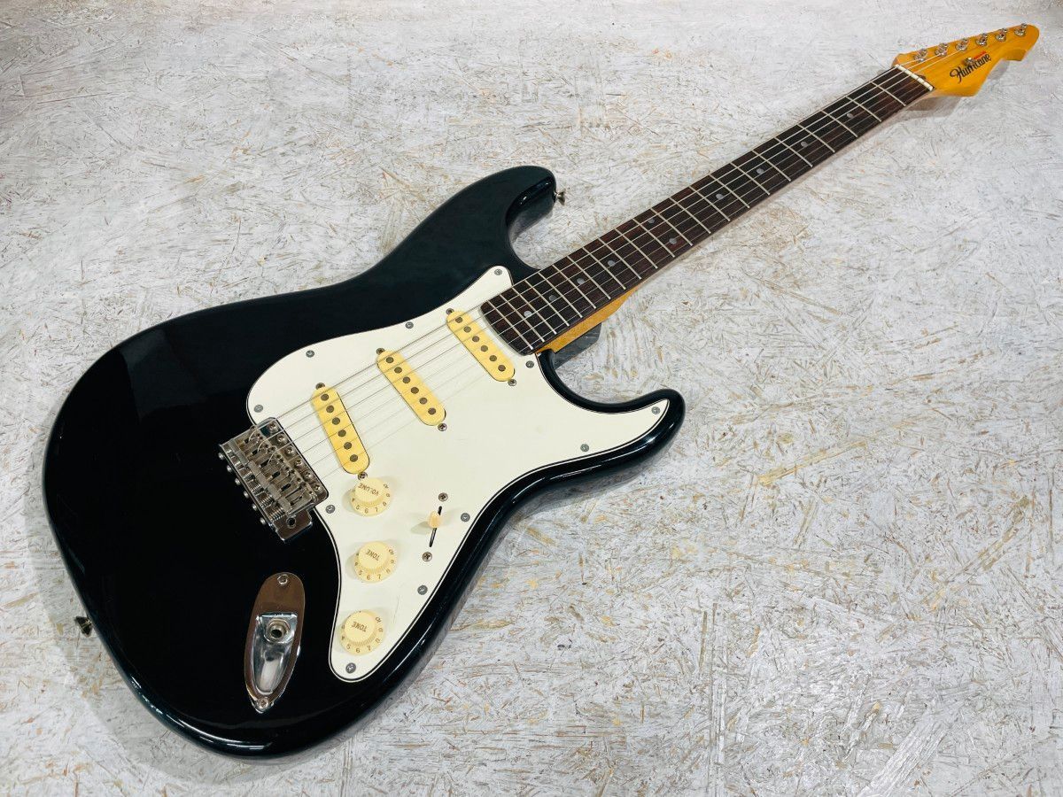 80年代 美品 モリダイラ ハリケーン hurricane 黒 ストラト 90年代 美品 モリダイラ ハリケーン hurricane 黒 ストラト
