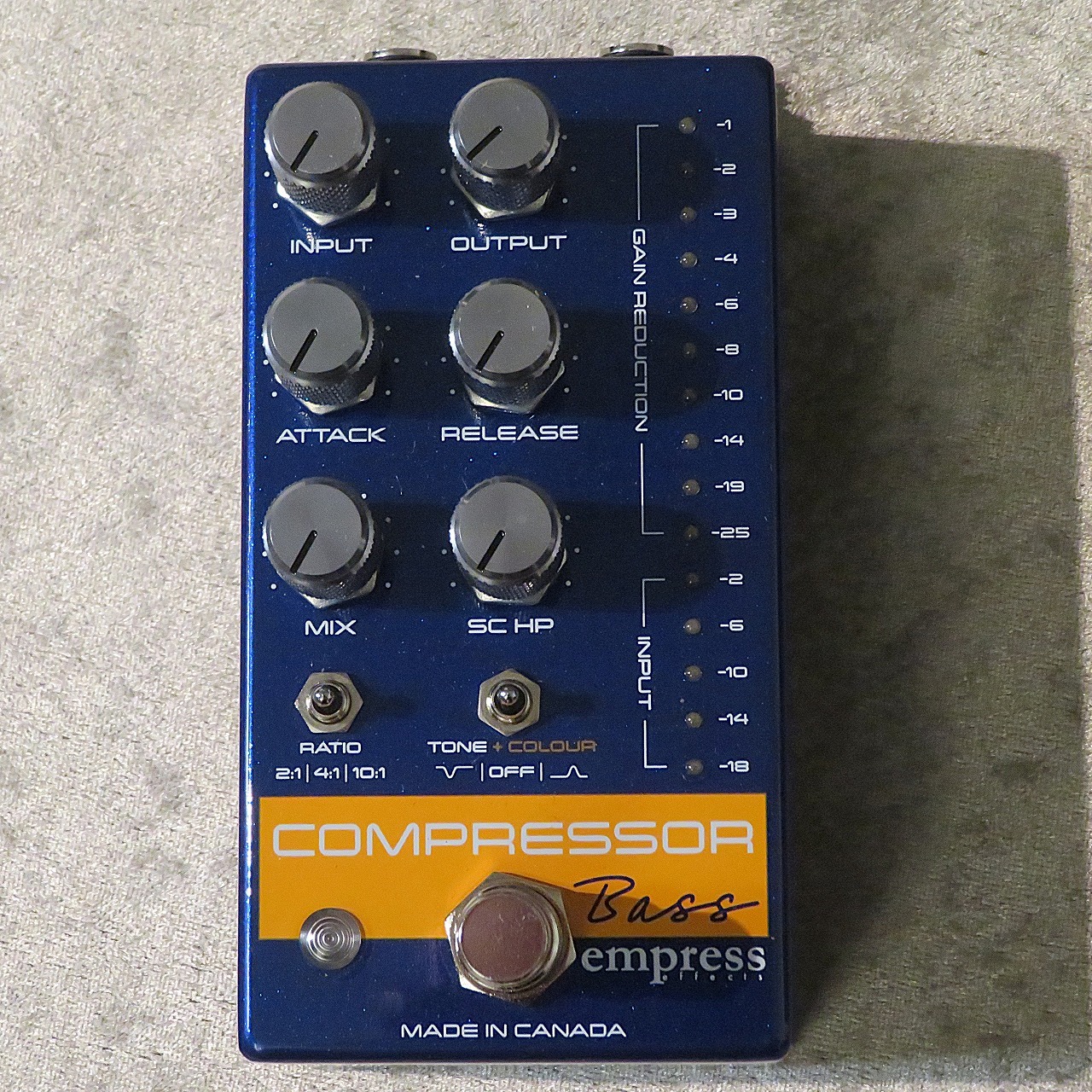 Empress Compressor Bass✨ベースコンプレッサーBlue Empress Effects Bass Compressor [Blue] ｜イケベ楽器店オンラインストア