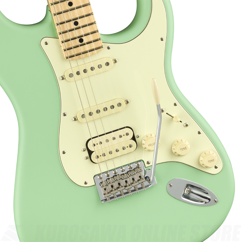 Fender American Performer Stratocaster HSS, Satin Surf Green