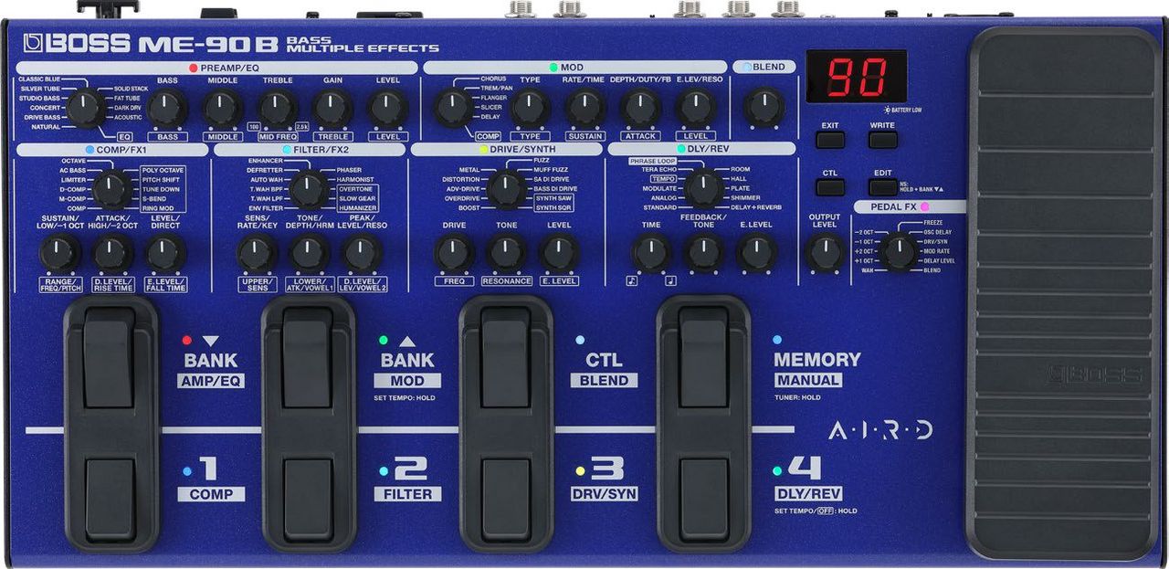 BOSS ME-90B BASS MULTIPLE EFFECTS《ベース用マルチエフェクター ...