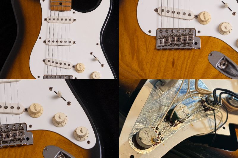 Fender Japan ST54-80AM ボディ Fender Japan ST54-80AM Crafted in Japan 1997~2000 3.515kg