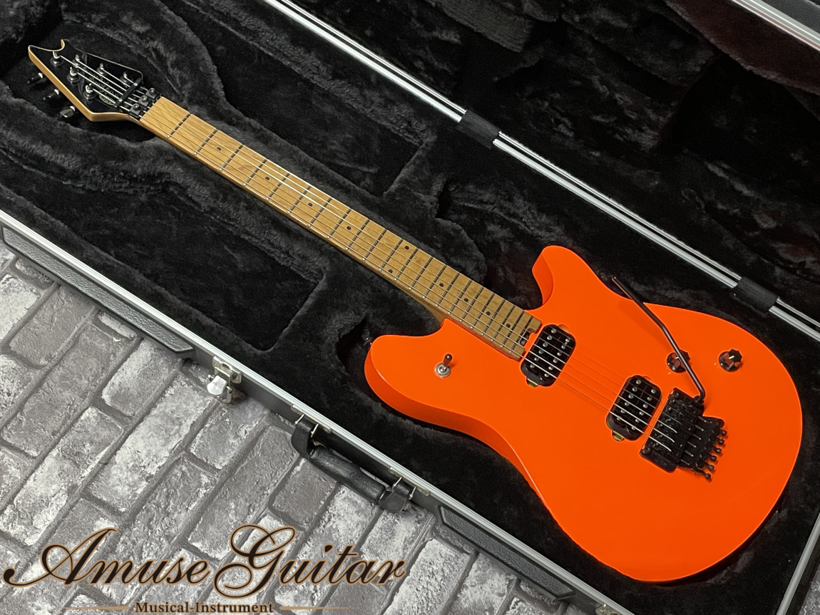 EVH Wolfgang WG Standard Baked Maple Fingerboard # Neon Orange