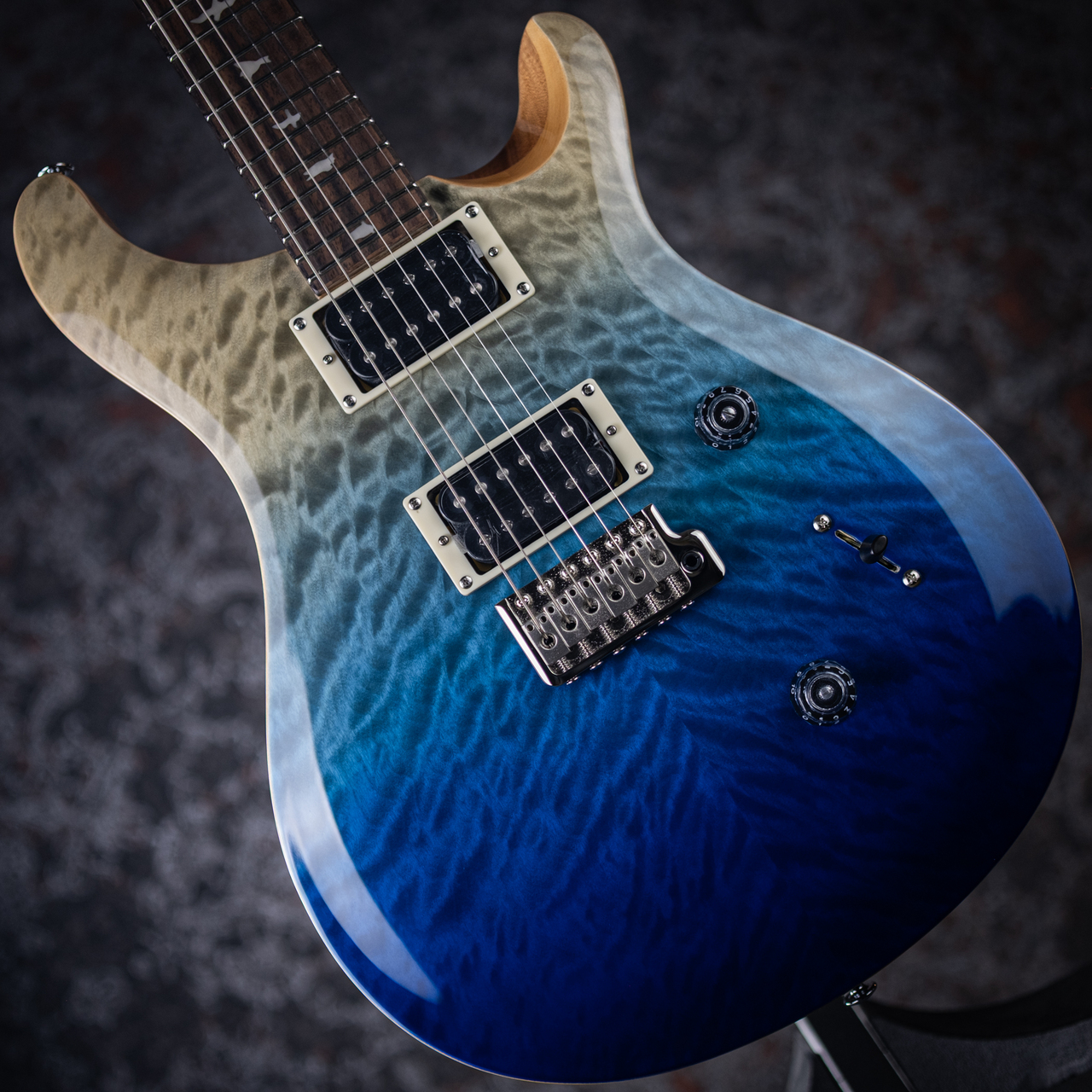 PRS SE Custom 24 Quilt Blue Fade 美品 Paul Reed Smith(PRS) SE Custom 24 Quilt Blue Fade (Japan Special