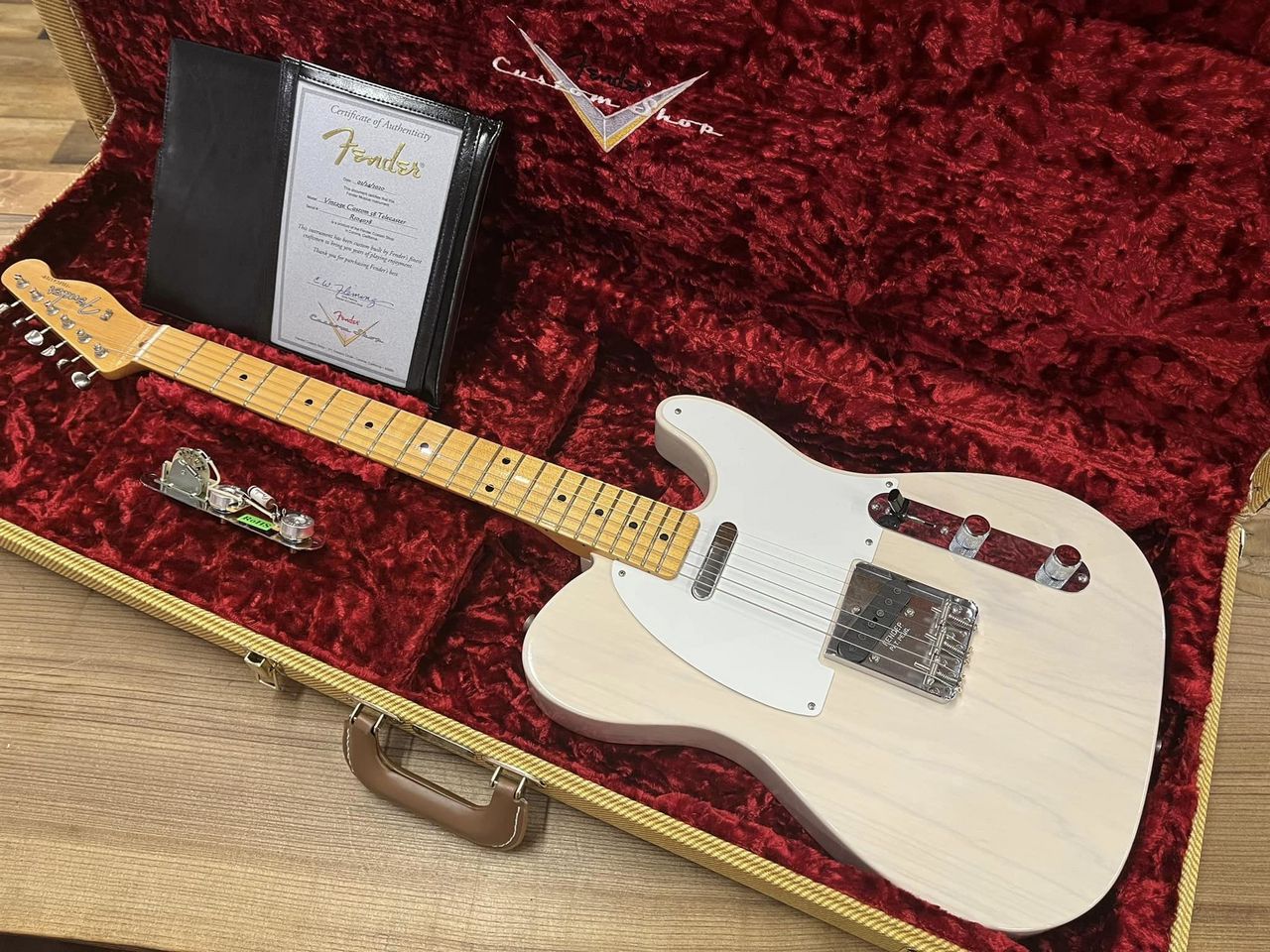 Fender Custom Shop Vintage Custom 58 TL (Top Load) Telecaster Aged 