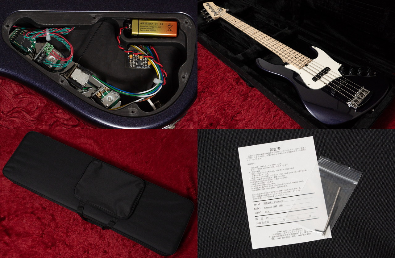 Kikuchi Guitars Hermes MV5 DPM 3.965kg #823【GIB横浜】（新品/送料