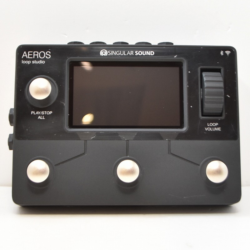 ギター Singular Sound AEROS Loop Studio Singular Sound AEROS Loop Studio ルーパー【Webショップ限定】（新品