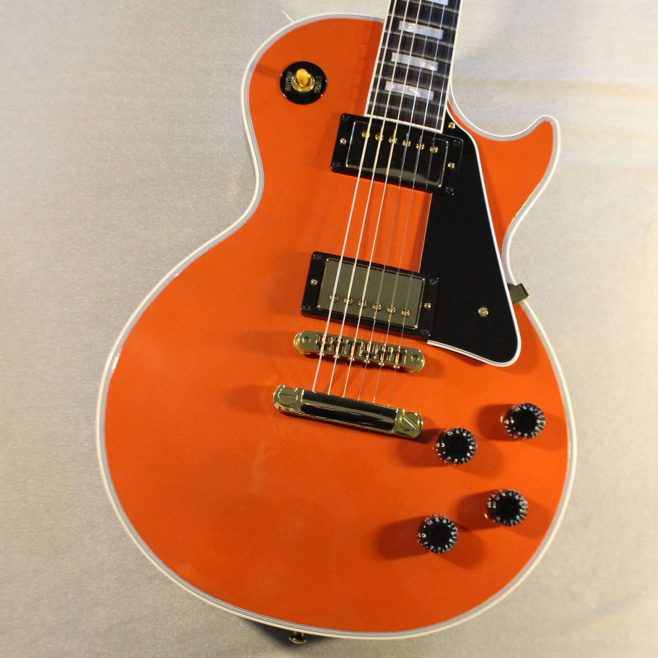 ギブソンカスタムショップレスポールオレンジ Gibson Custom Shop Mod Collection Line Les Paul Custom 