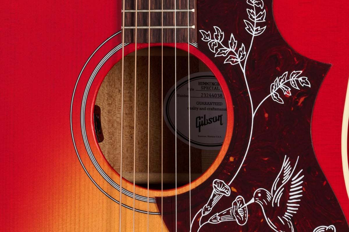 Gibson Hummingbird Special Satin Vintage Cherry Sunburst ギブソン