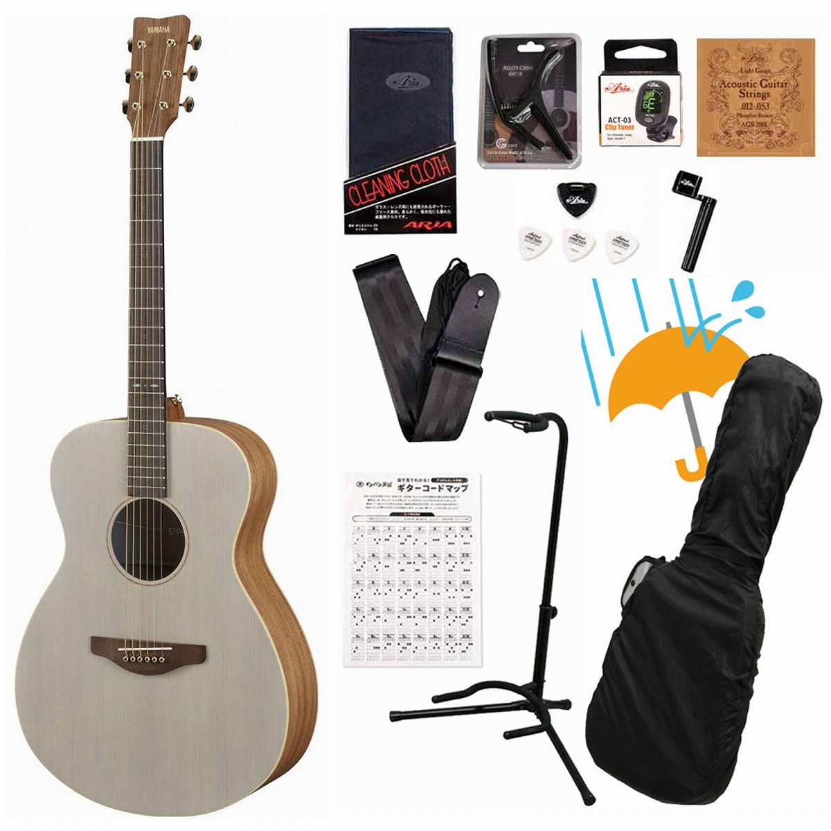 アコースティックギター 初心者 入門セット アコギ YAMAHA ヤマハ FG820/BL ハーモニカも入った最強19点セット YAMAHA F600 アコースティックギター 初心者12点セット アコギ入門