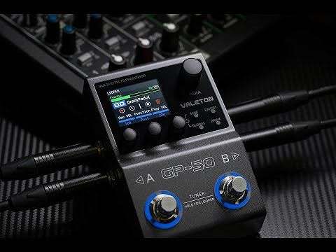 VALETON GP-50 マルチエフェクター SnapTone & IR ローダー マルチ