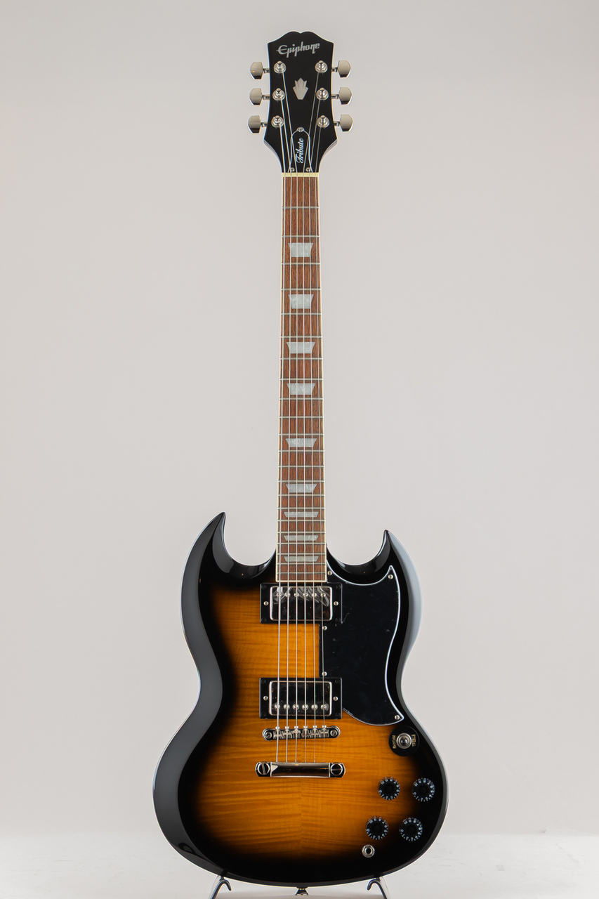 Epiphone SG Tribute Plus/Vintage Sunburst（新品/送料無料）【楽器