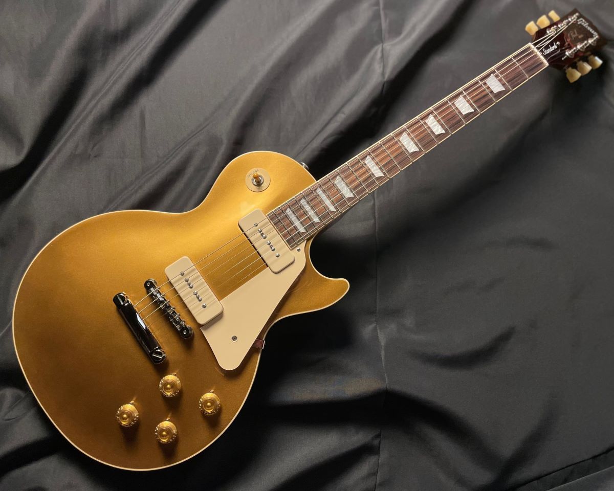 Gibson Les Paul Standard '50s P90 Gold Top レスポール【現物画像 