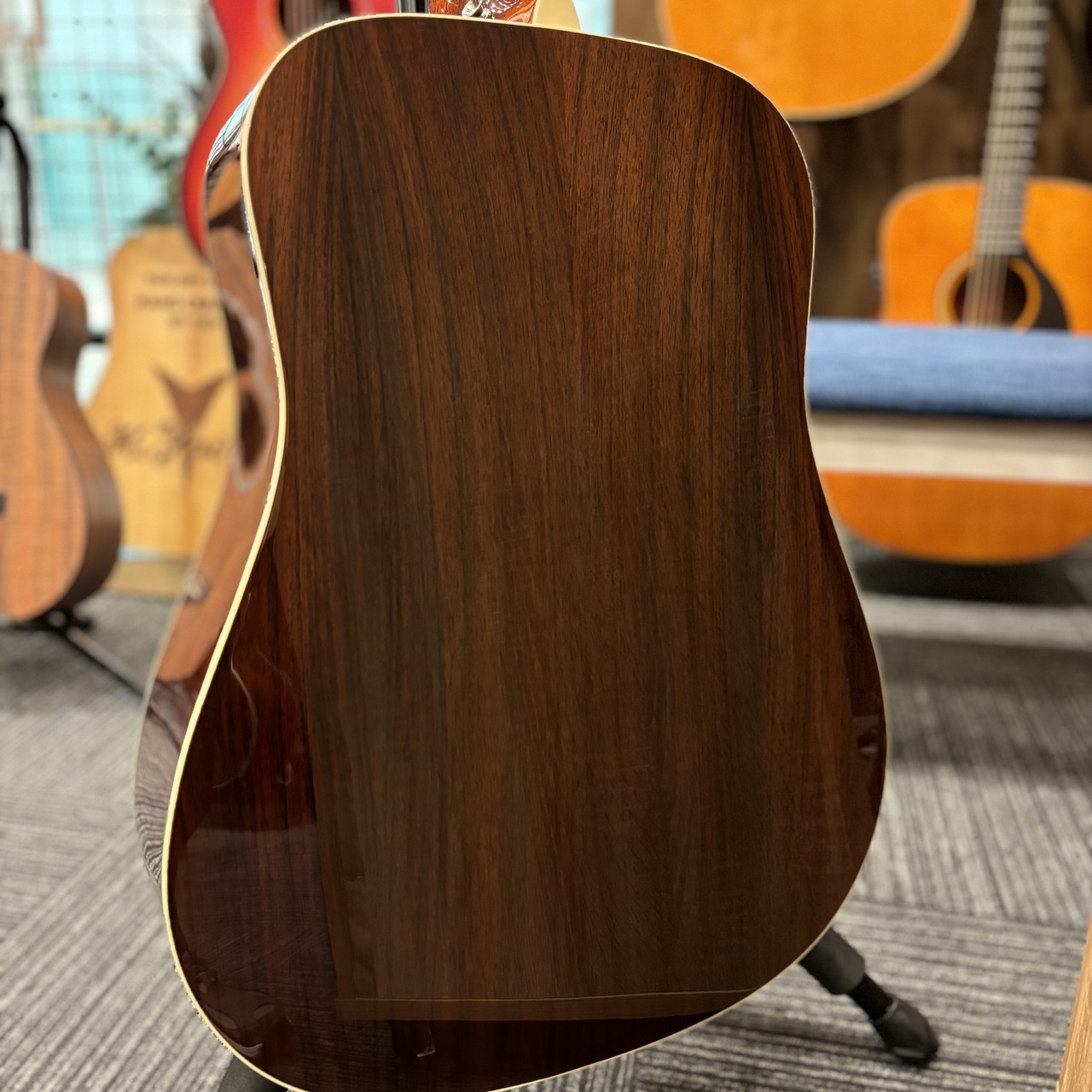 【美品】Stafford SF - 4D エレアコ （トップ単板）ケース付き Stafford SF-4D Natural w/Fishman Sonitone《アコギ》 : ギター