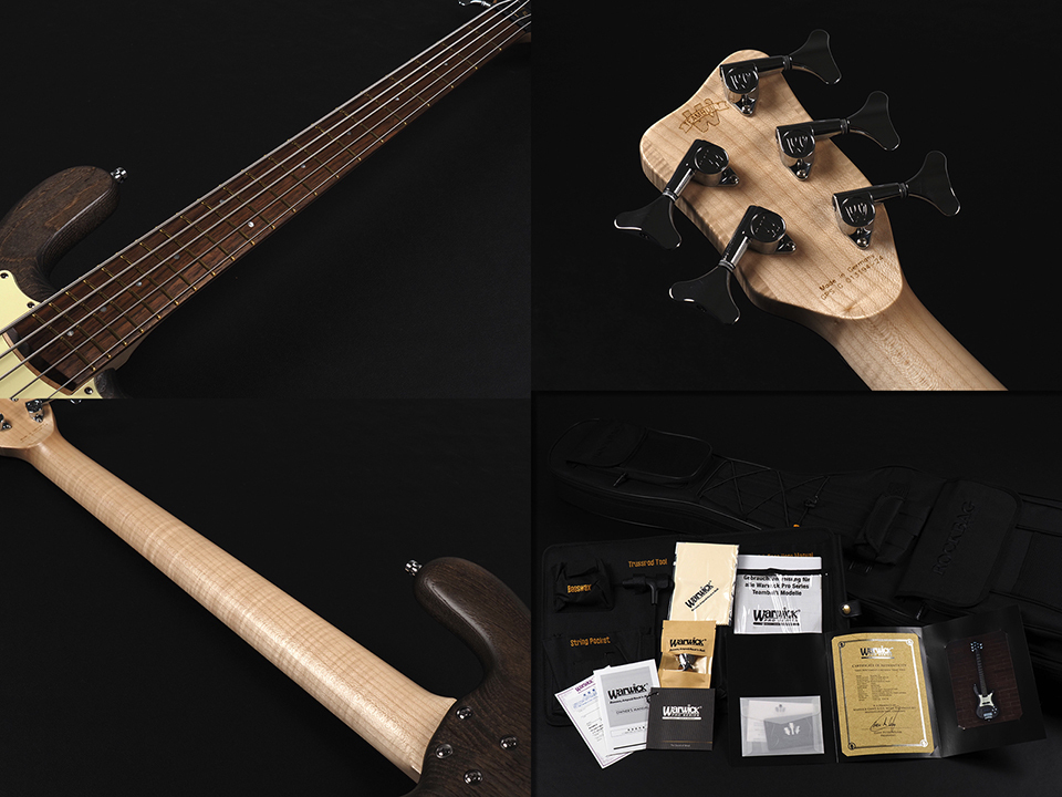 Warwick Streamer CV 5弦ベース ドイツ製ニルバーナブラック