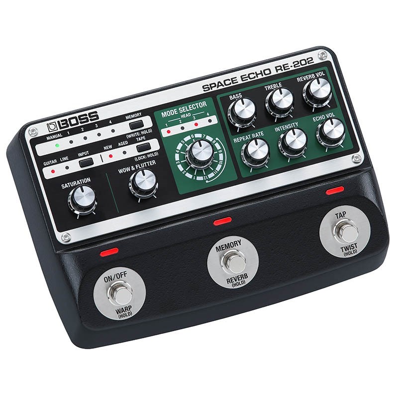 BOSS RE-202 スペースエコー　中古　美品 BOSS デジタルテープエコーRE-202 Space Echo中古品()売却済み