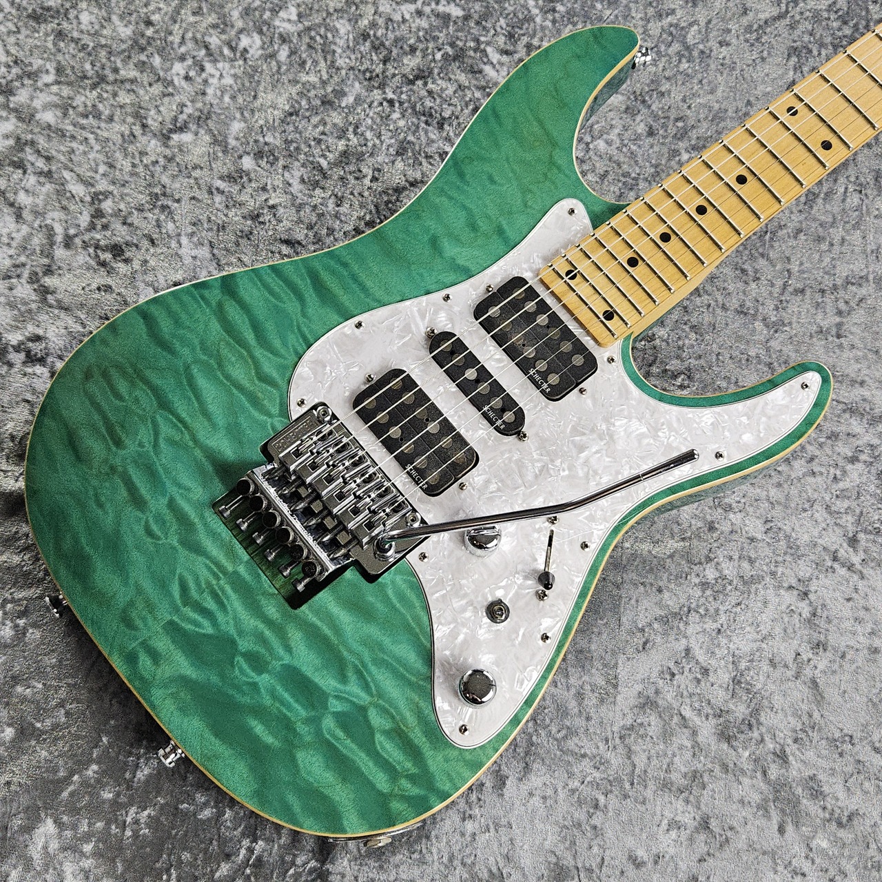 Schecter SD-2-24-AS AquaBlue エレキギター SCHECTER SD-2-24-AL-VTR (Aqua Blue/Rosewood) ｜イケベ楽器店