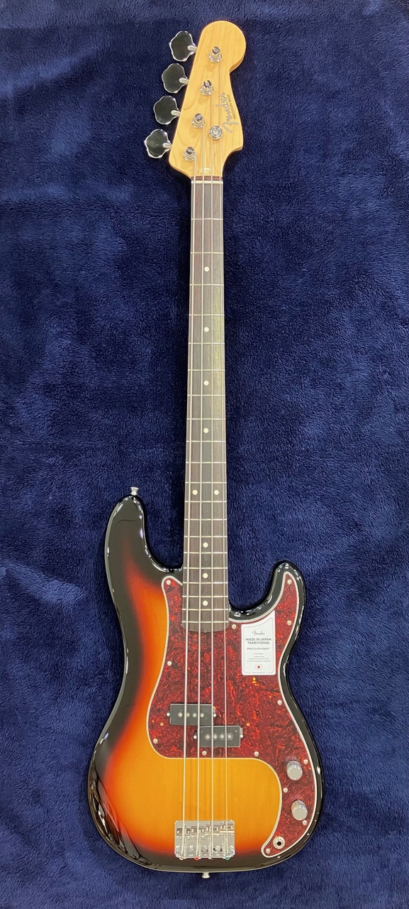 Fender Made in Japan Traditional 60s Precision Bass Rosewood Fingerboard 3-Color  Sunburst（新品/送料無料）［デジマートSALE］【楽器検索デジマート】