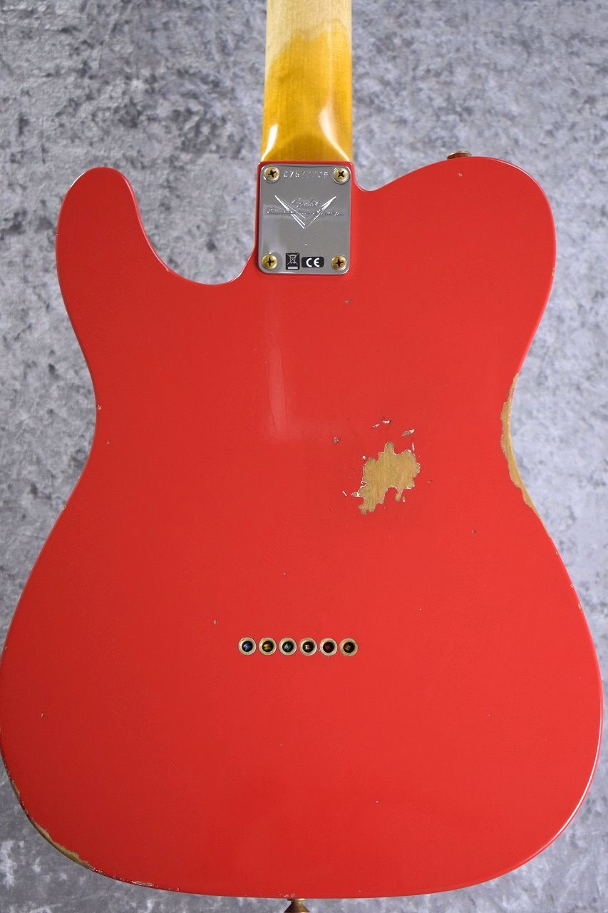 Fender Custom Shop 1963 Telecaster Relic / Aged Fiesta Red [3.34kg