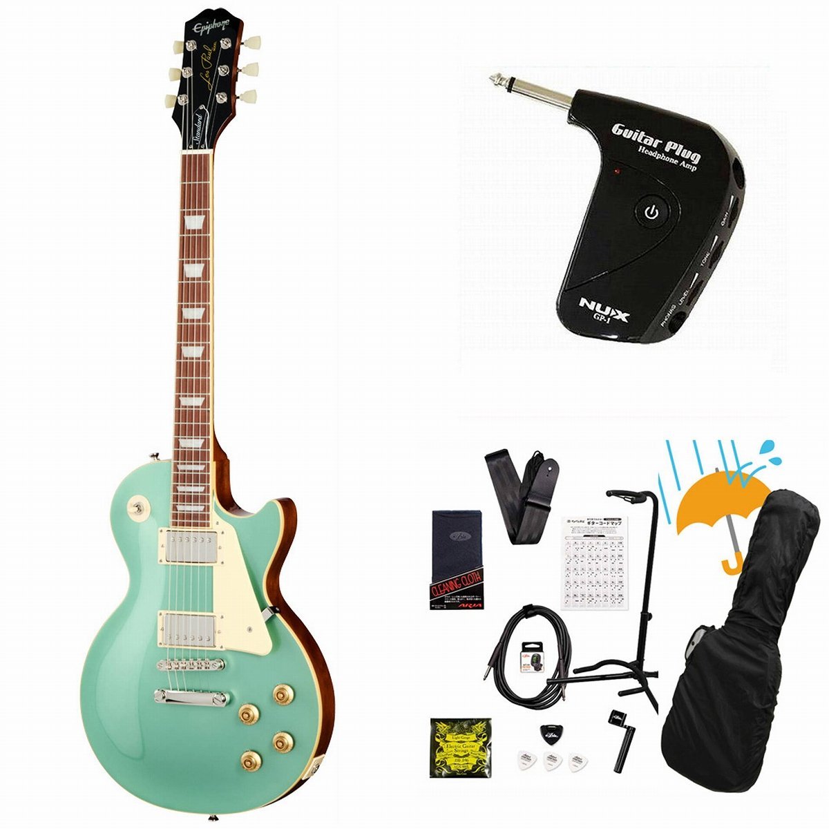 Epiphone Inspired by Gibson Les Paul Standard 50s Inverness Green