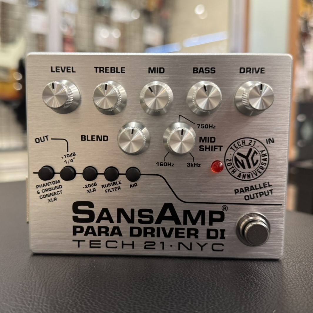TECH21 SansAmp Para Driver 20th Anniversary Limited Edition（新品