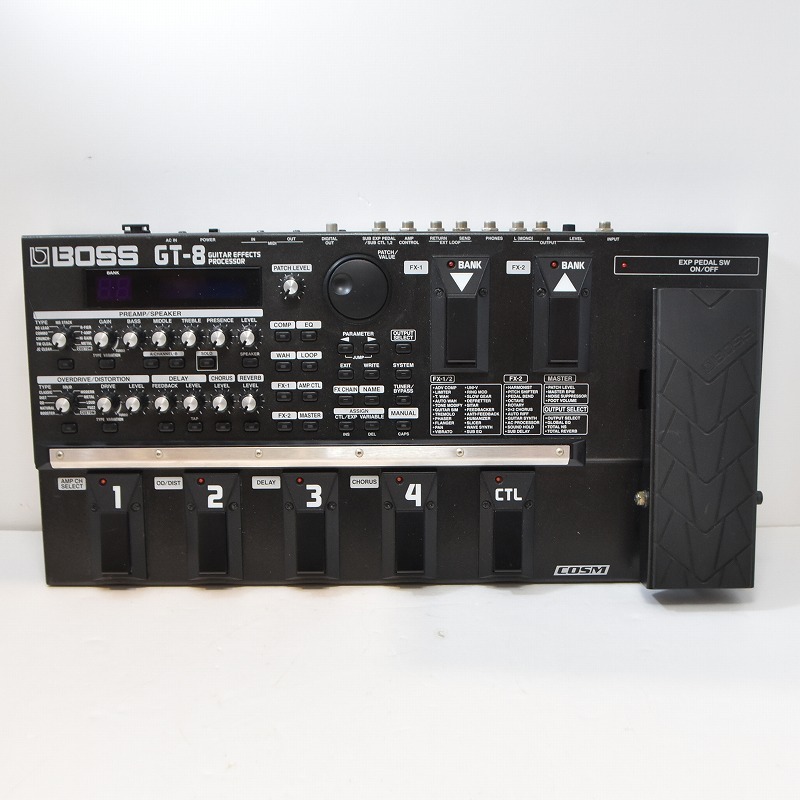 ギター BOSS GT-8 Guiter Effects Processor BOSS GT-8 / Guiter Effects Processoer 【心斎橋店】（中古）【楽器