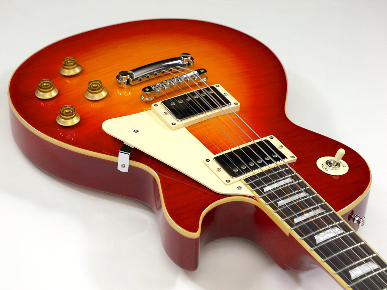 WEB限定カラー EDWARDS レスポール Cherry Sunburst エレキギター - en