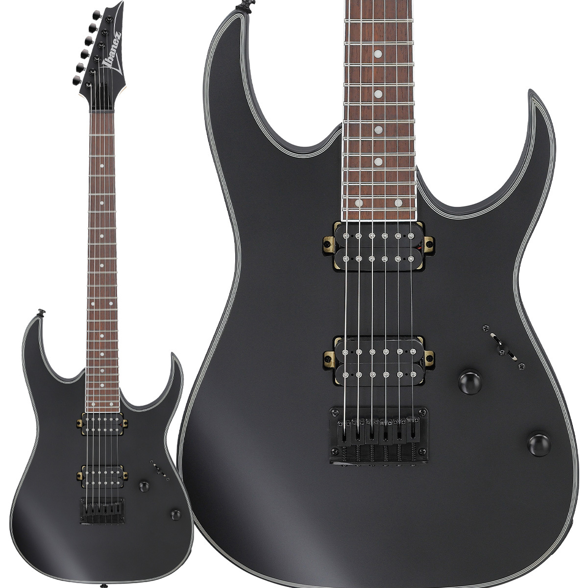 Ibanez RG421EX BKF (Black Flat) エレキギター ブラック