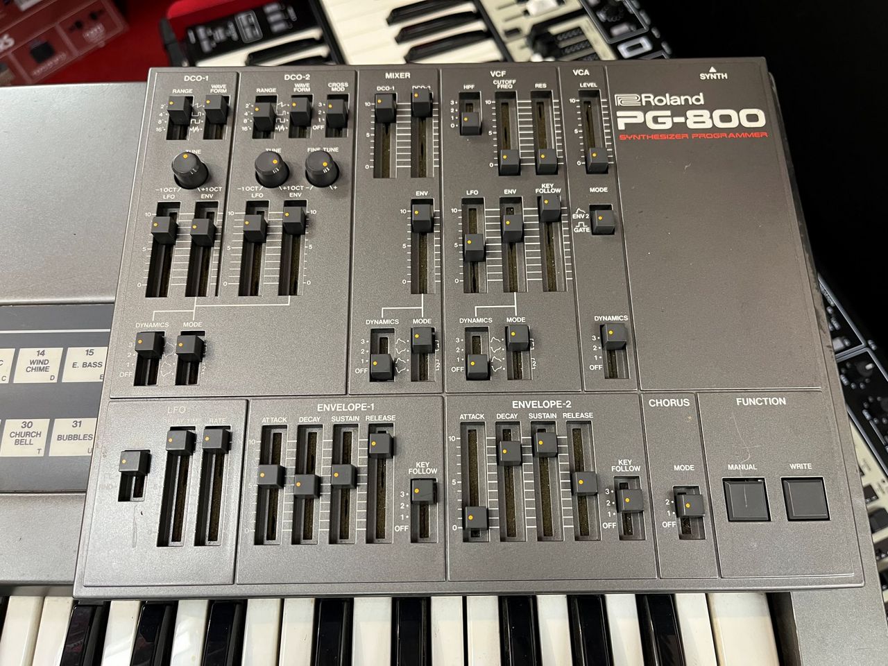 Roland JX-8P+PG-800【中古】（ビンテージ）【楽器検索デジマート】