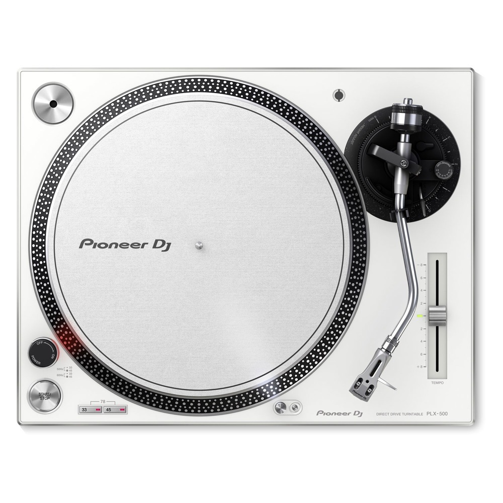 Pioneer Dj PLX-500-W White ターンテーブル レコードプレーヤー