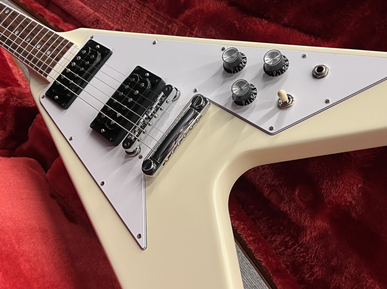 Gibson 70s Flying V (#209520350) Classic White（新品/送料無料）【楽器検索デジマート】