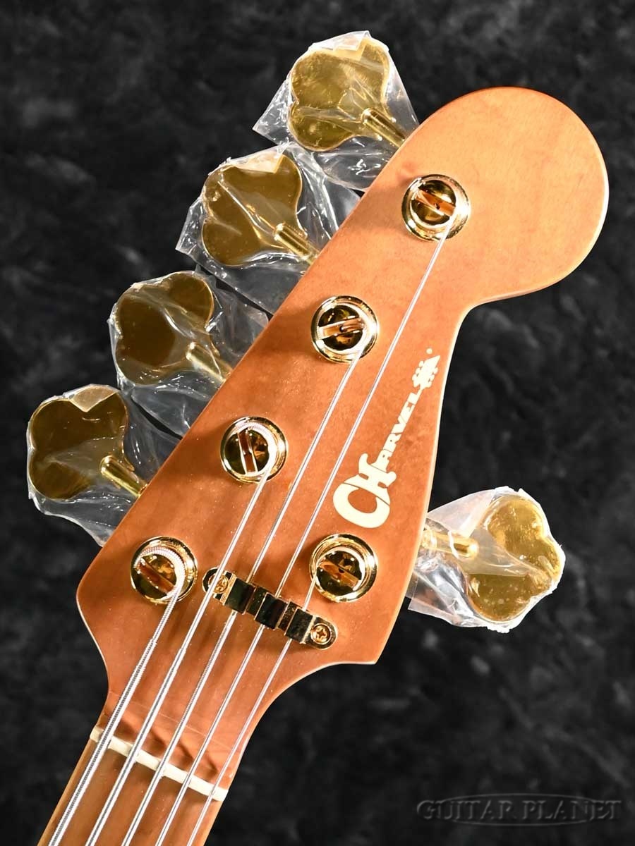 ベース CHARVEL PRECISION BASS Charvel Pro-Mod San Dimas Bass JJ V, Lambo Green Metallic