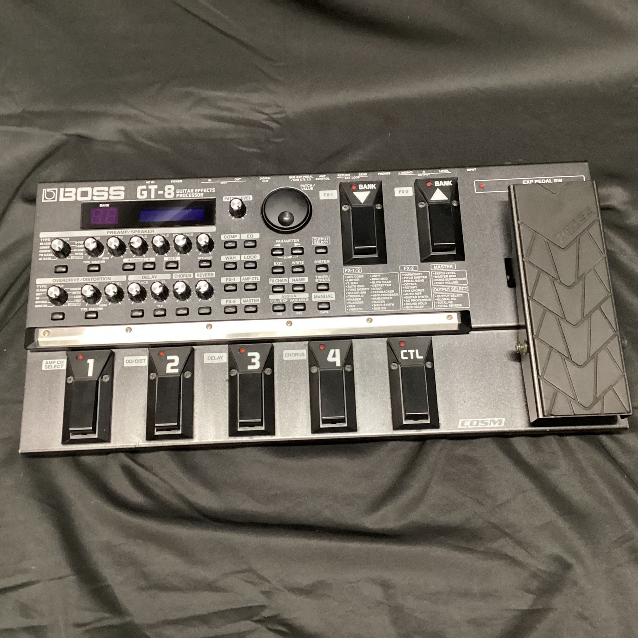 BOSS GT-8 Guitar Effects Processor (ボス マルチエフェクター