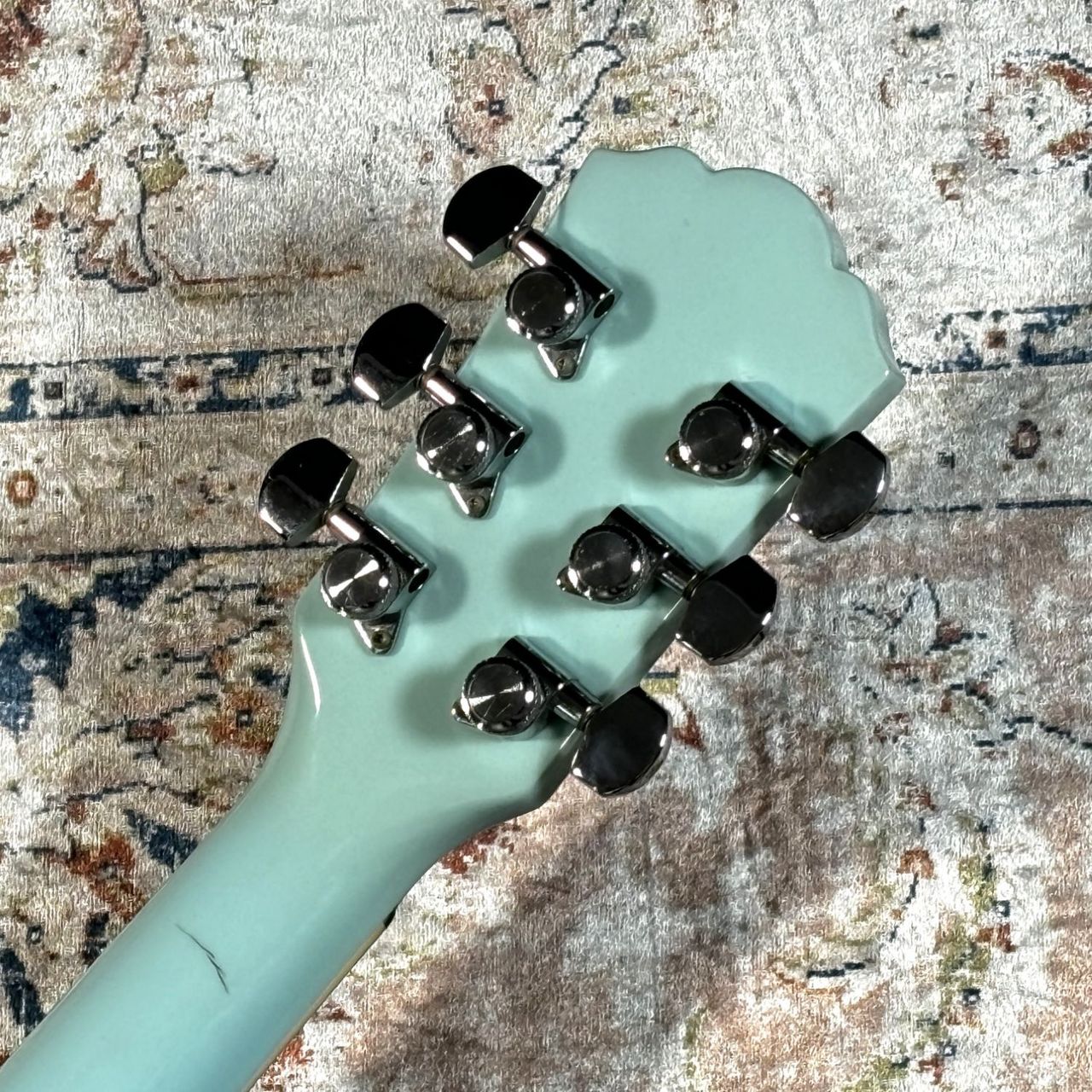 Washburn 1997/P4 Nuno Bettencourt Signature Tiffany Blue（中古