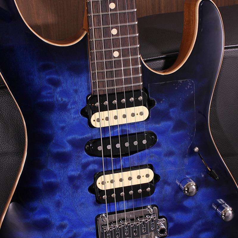 Suhr Modern Quilt Maple Top Trans Whale Blue Burst SN. 87426（新品