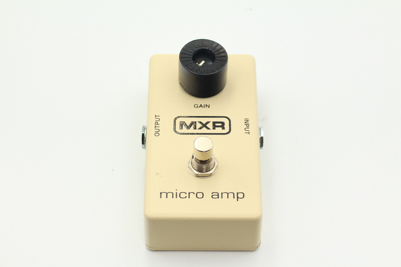 中古　完動品　MXR micro amp + ギターエフェクター MXR micro amp ギターエフェクター 【公式通販】