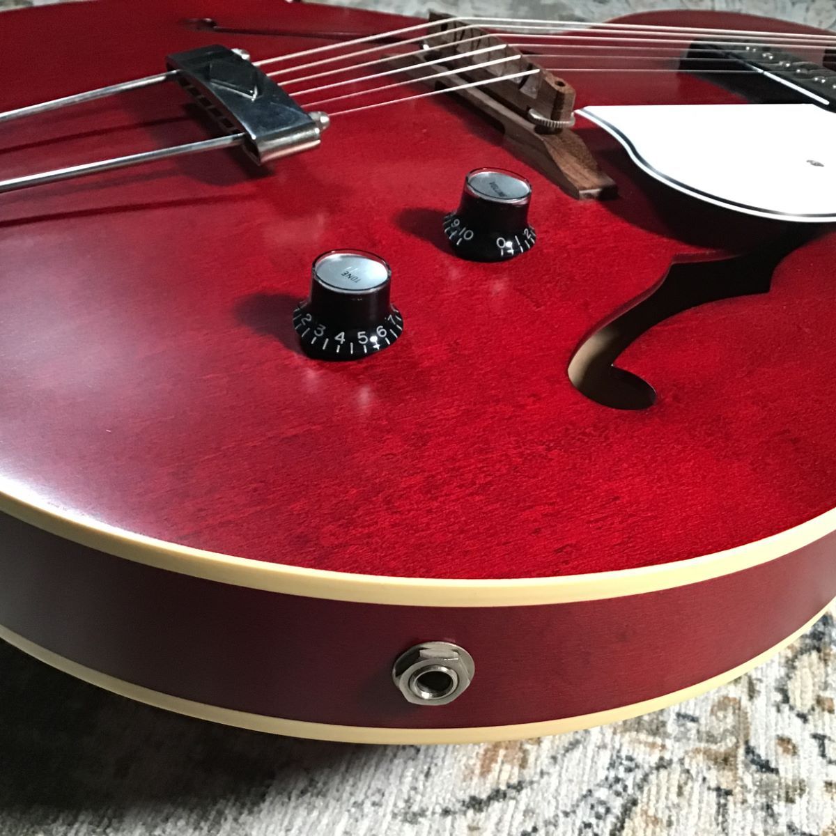 Crews Maniac Sound CP-01 フルアコ Vintage Cherry w/HardCase 2.38kg  #P16-065（中古/送料無料）【楽器検索デジマート】