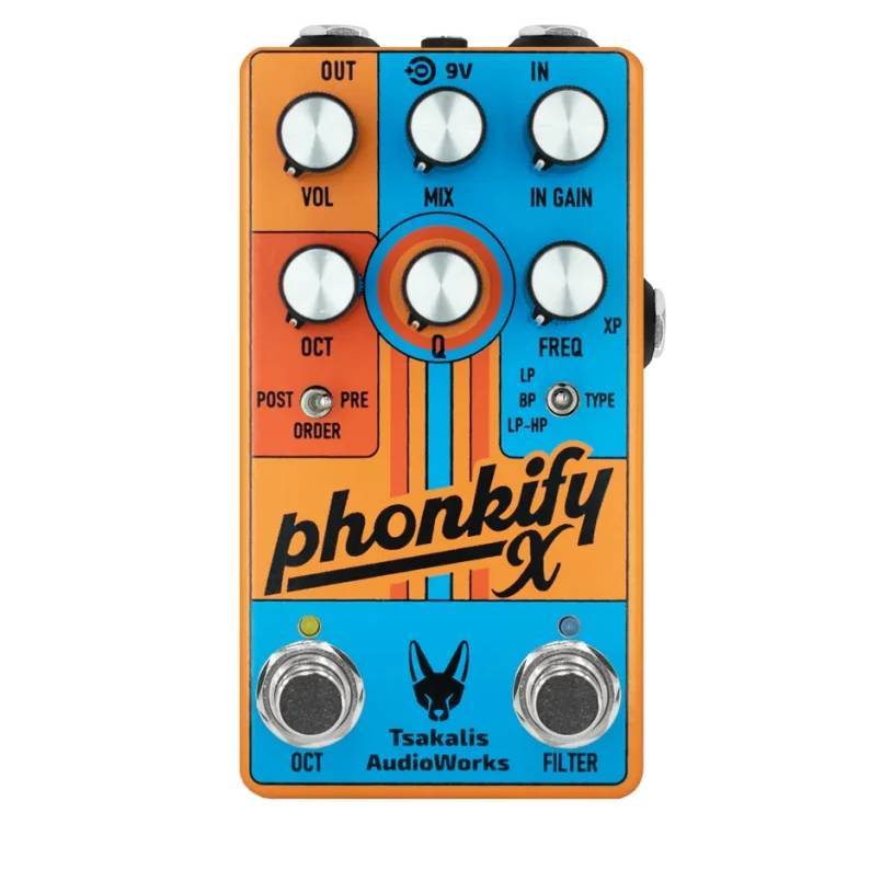 TSAKALIS AUDIO WORKS PHONKIFY X《オクターブ/ワウ/エンベロープ