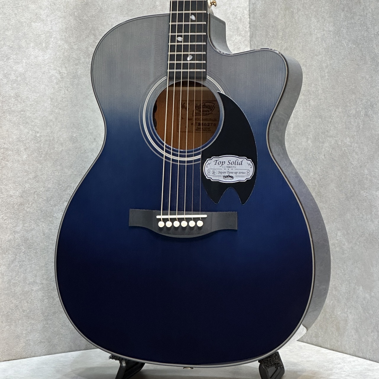 Headway アコースティックギター 青 Headway アコースティックギター 青