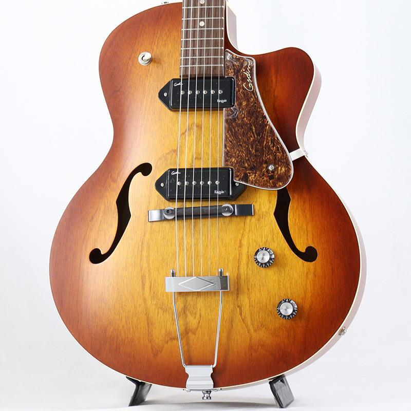 Godin 5th Avenue CW Kingpin II (Cognac Burst)（新品）【楽器検索