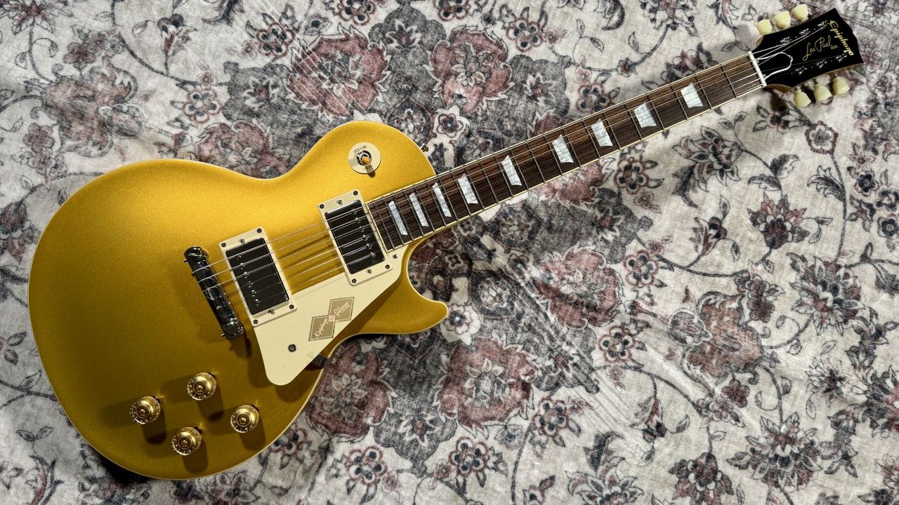 Epiphone Tak Matsumoto 1955 Les Paul Standard Antique Gold エレキ